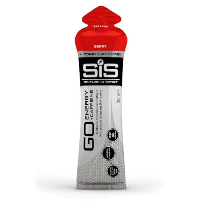 Science in Sport Go Energy + Caffeine Gel 60ml - Berry