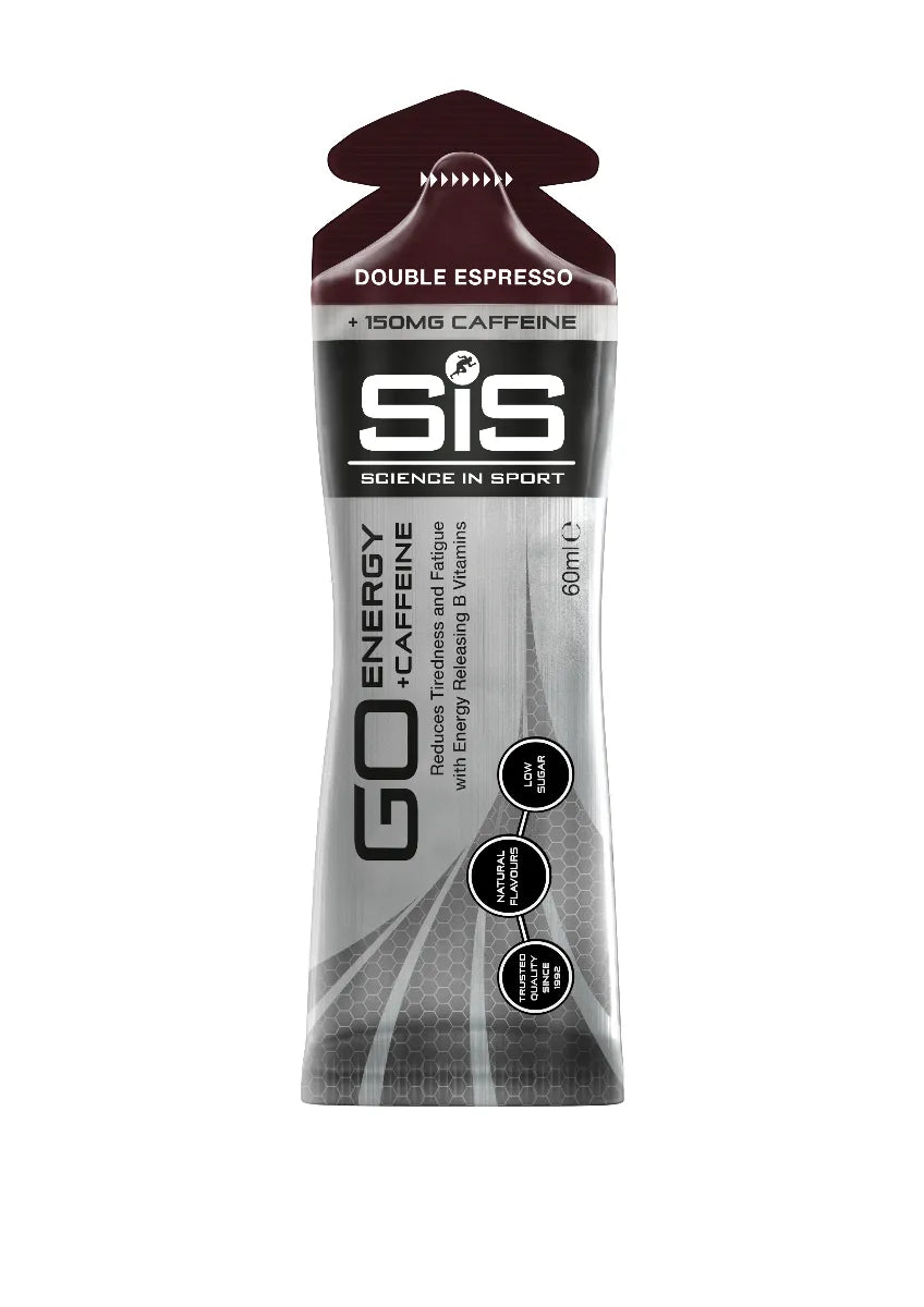 Science in Sport GO Energy + Caffeine Gel 60ml - Double Espresso