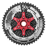 Cassette 12 Speed 11-50 Sunrace MZ90 Black Chrome