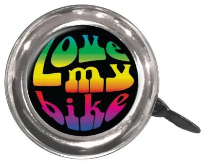 Love My Bike Rainbow Bell