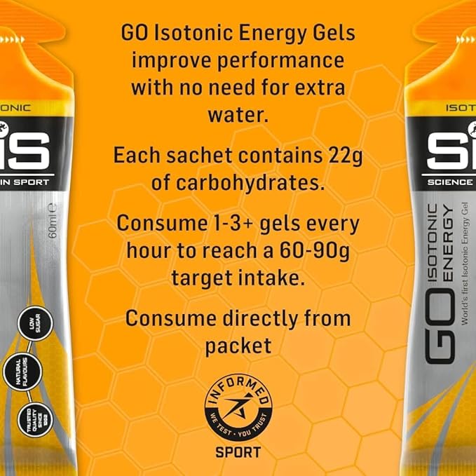 Science in Sport Go Isotonic Energy Gels Variety 7 Pack