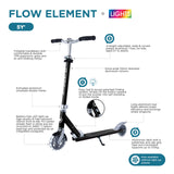 Globber Flow Element Lights Scooter