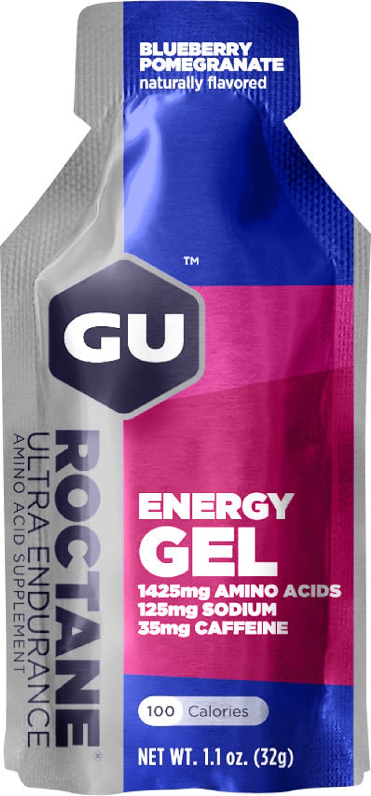 GU Roctane Energy Gel Blueberry Pomegranate 32g