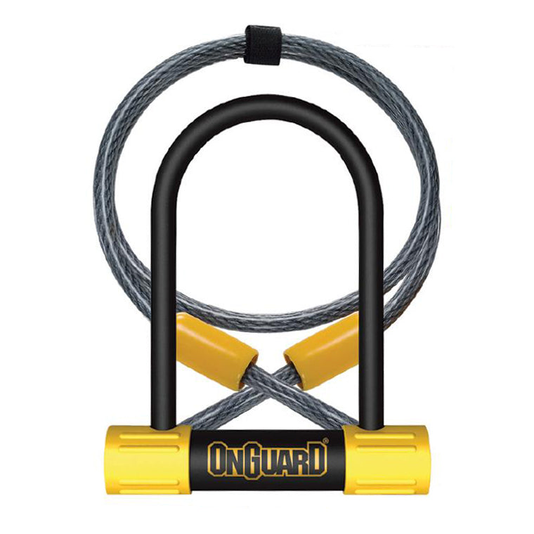 OnGuard Bulldog Mini DT 8015 9x14cm U Lock + 10mm Cable