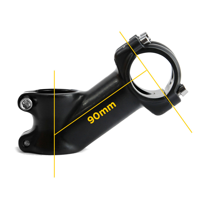 90mm Stem Measure Bike Stem UNO Ultralight Bike Stem 7/17 Degree