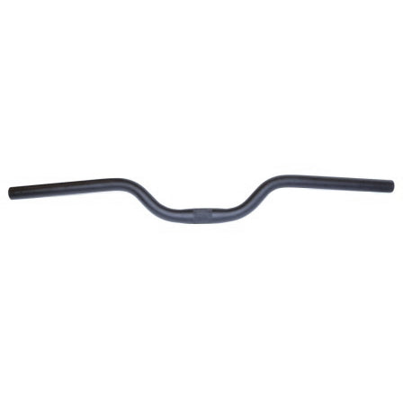 Handlebar MTB Riser Alloy 25.4mm 660mm 60mm Rise Black