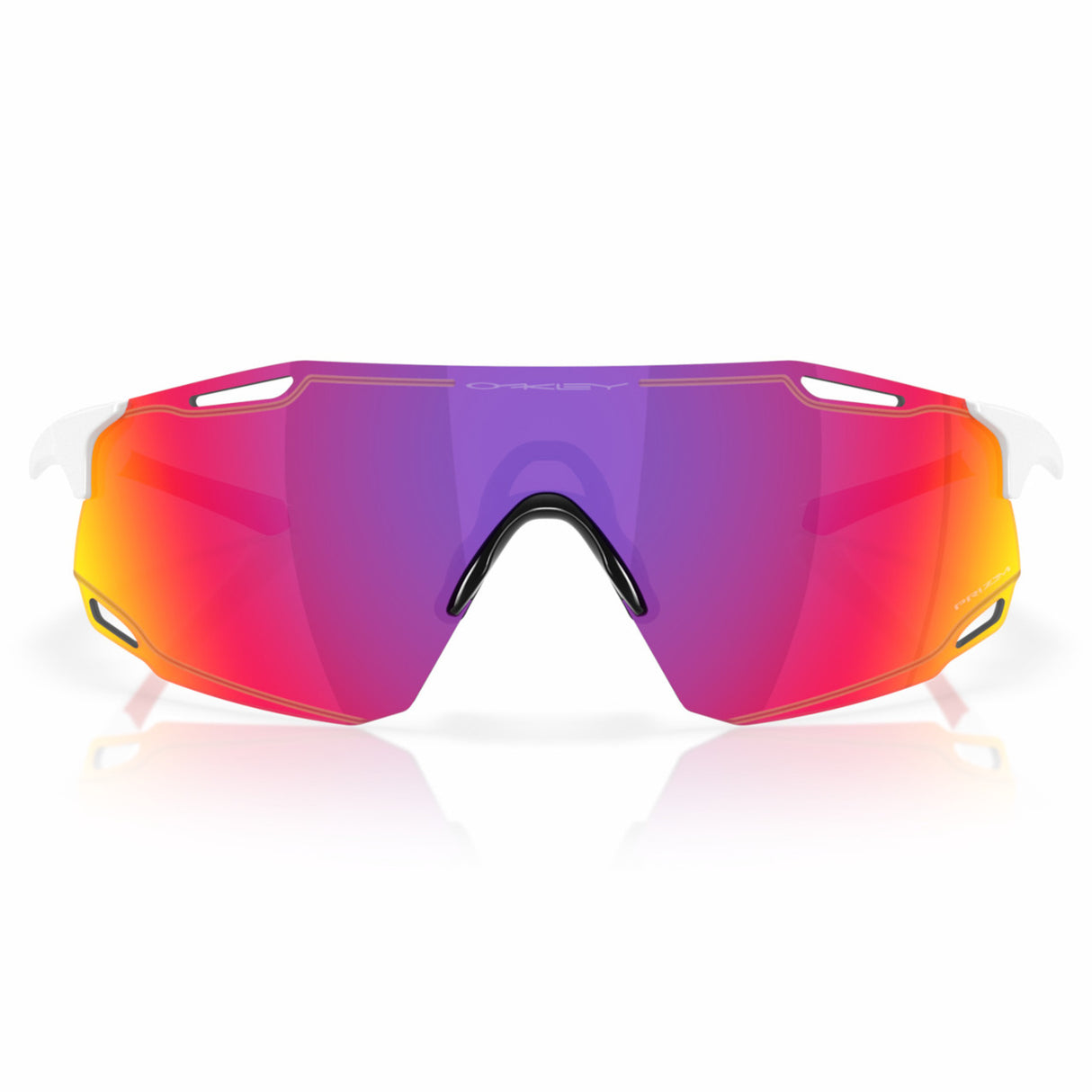 Oakley Cybr Dyno Polished White W/ Prizm Road Sunglasses