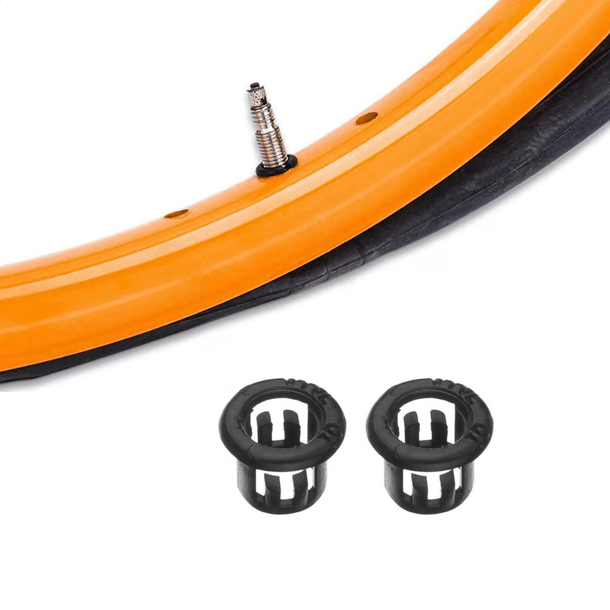 Rim Valve Hole Adapter AV to FV Set 2 (9110)