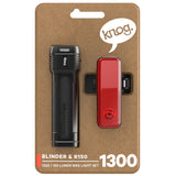 Knog Blinder 1300/Blinder R-150 Light Set