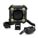 Azur Quad 300lm USB Front Light with Siren