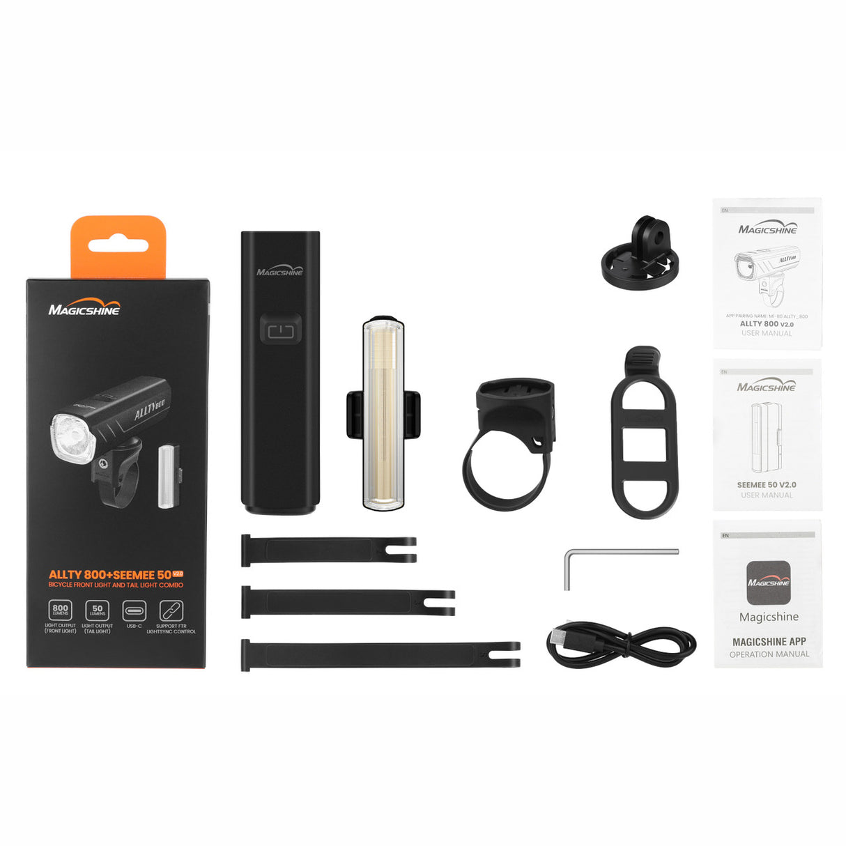 Magicshine Allty 800 / Seemee 50 V2 Light Set