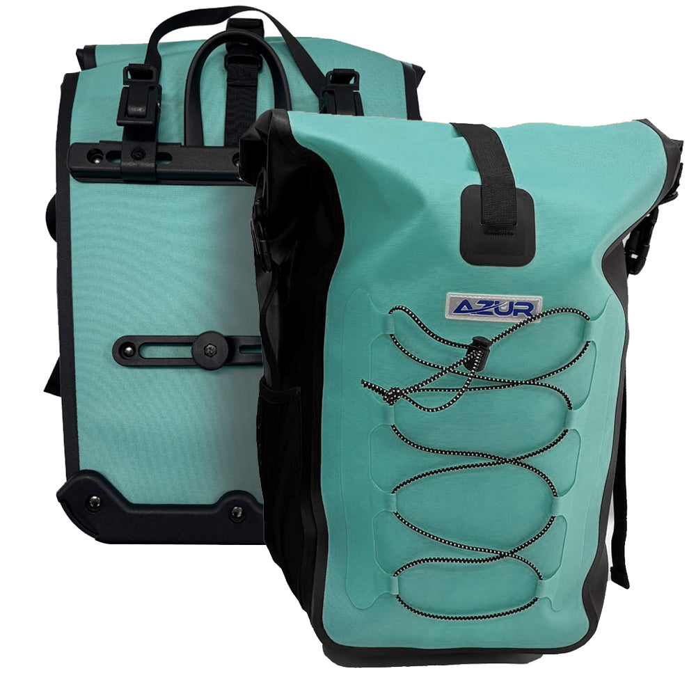 Azur Touring Waterproof 30L Pannier Bag Set