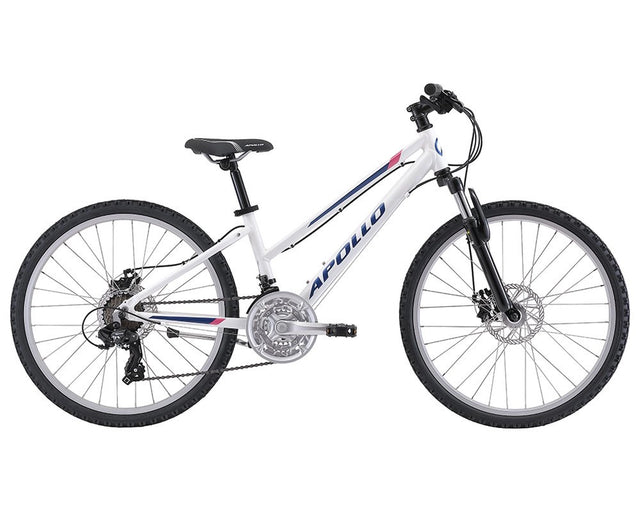 Apollo Verve 24" Kids' Bike White