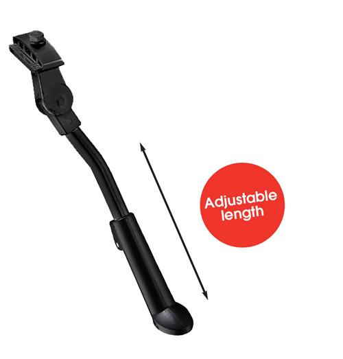 Azur Adjustable Kickstand Centre Mount Black