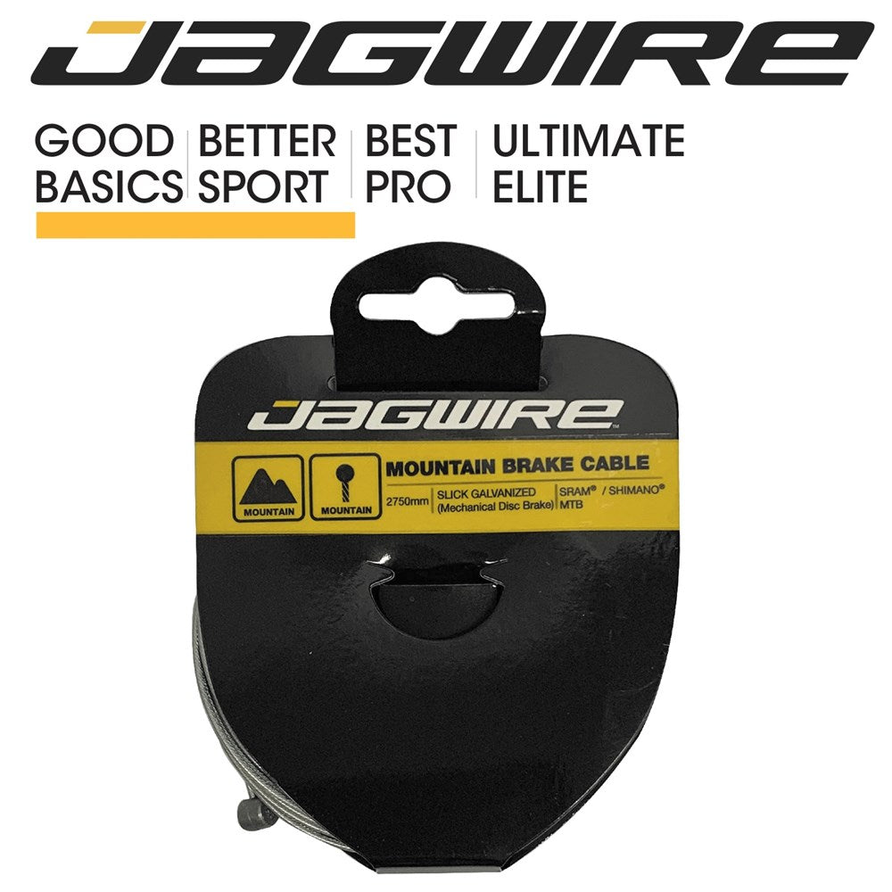 Brake Cable Inner Jagwire MTB Slick 1.5mm x 2750mm