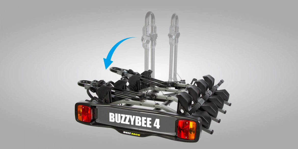 BuzzRack Buzzybee 4T Car Rack (4 Bike)