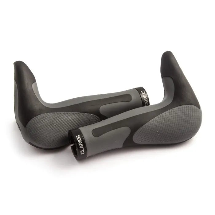 Clarks Ergonomic Lock On Grips w/Bar Ends