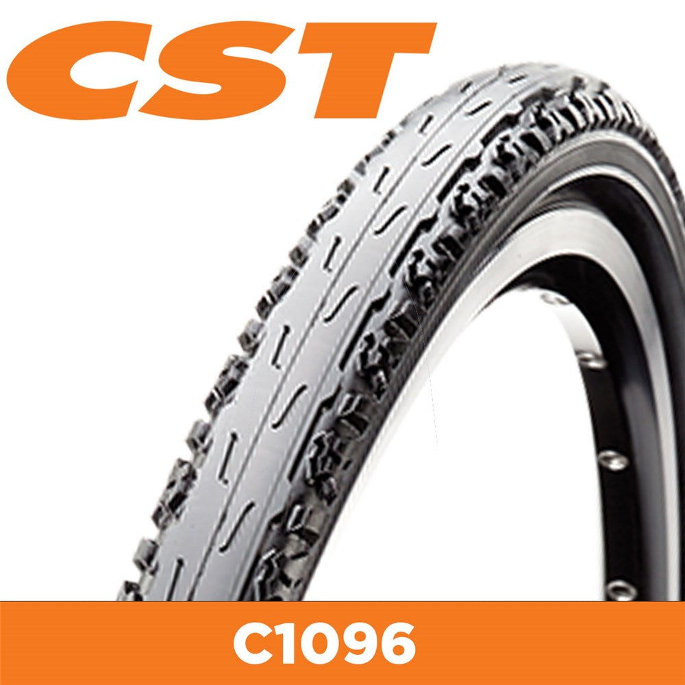 Tyre 700 x 38 CST Semi Slick C1096 Hybrid Wirebead