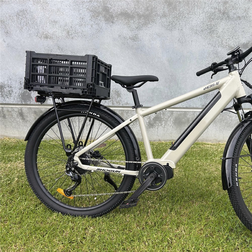 Azur Cargo Folding Rear Basket Black Small 25L