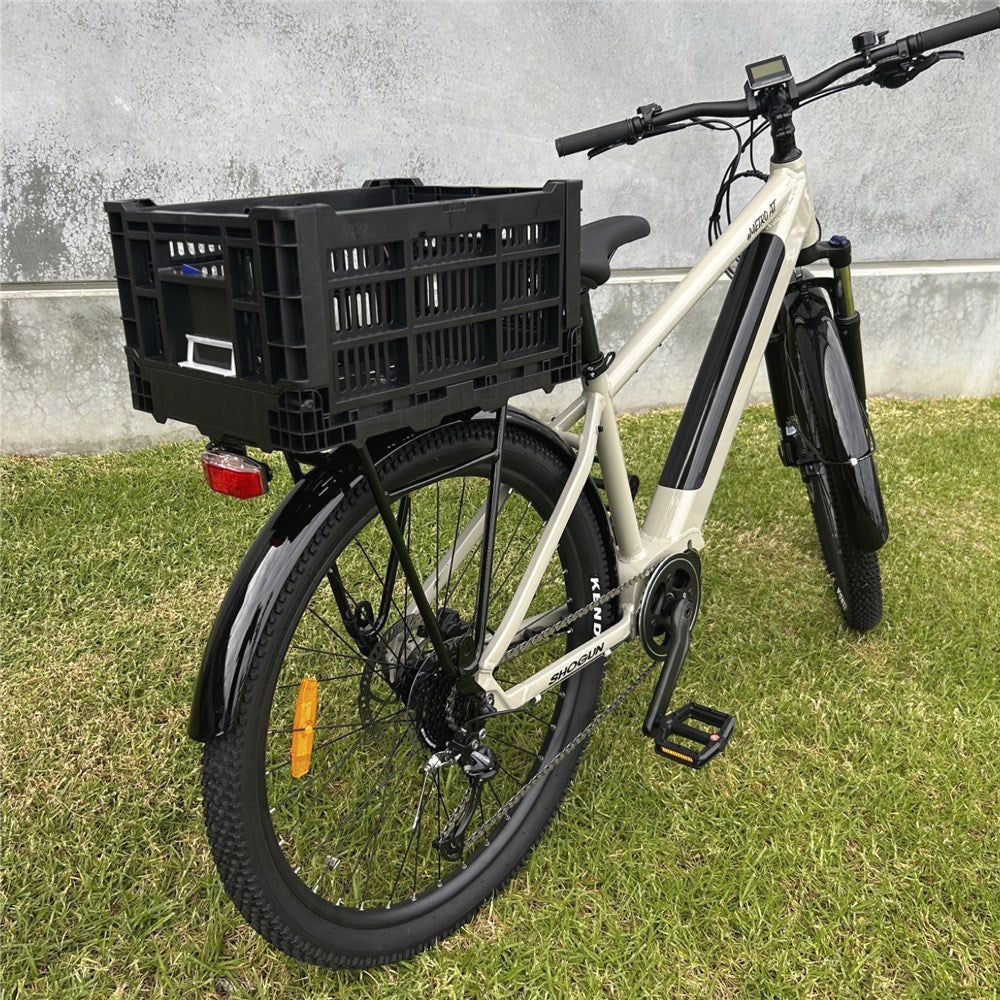 Azur Cargo Folding Rear Basket Black Small 25L