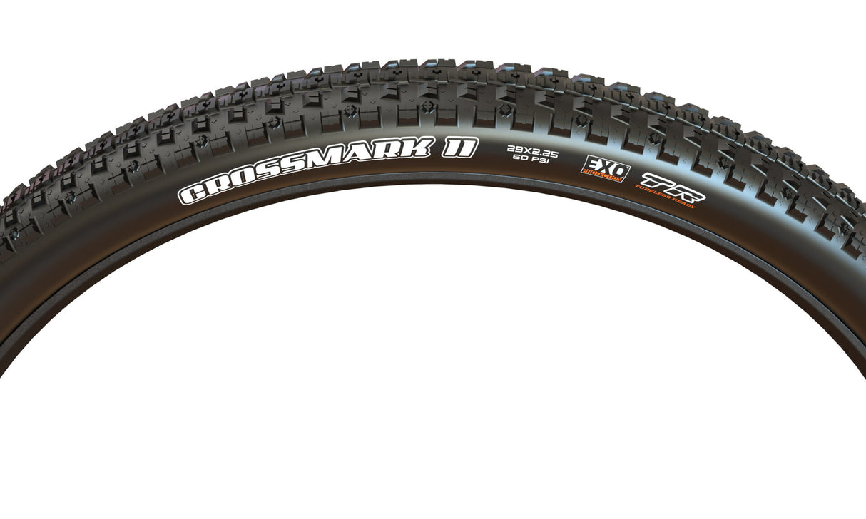 Tyre 26 x 1.95 Maxxis Crossmark ll Wirebead 60 TPI Dual Compound Black