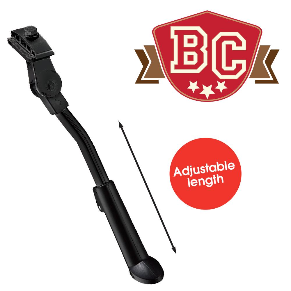 Bikecorp Adjustable Kickstand Centre Mount Black