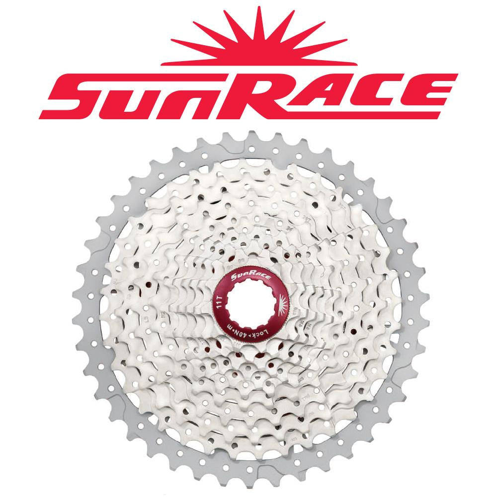 Cassette 11 Speed 11-42 Sunrace MX8 Silver