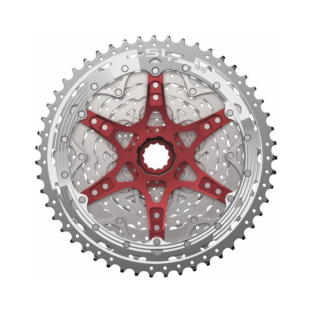 Cassette 12 Speed 11-51T Sunrace MZ901 Silver
