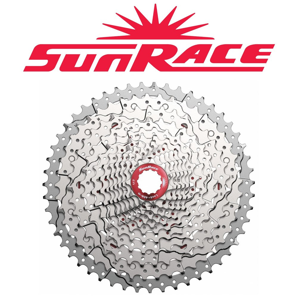 Cassette 12 Speed 11-51T Sunrace MZ901 Silver