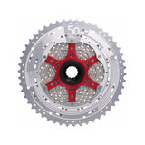 Cassette 12 Speed 10-50 Sunrace MZ91X Silver/Red (SRAM XD)