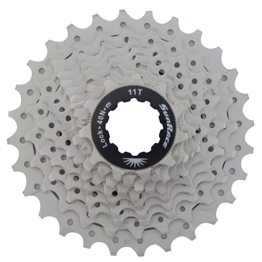 Cassette 10 Speed 11-28 Sunrace CSRS1 Silver