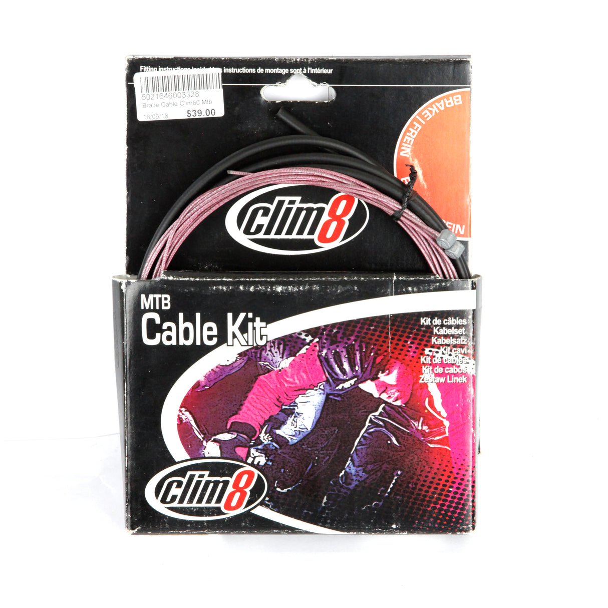 Brake Cable Kit Clim8 MTB w/Housing 2100mm