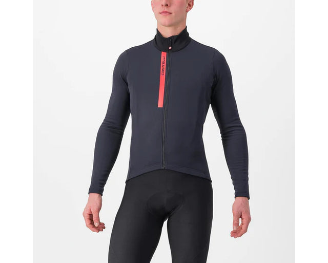 Castelli Entrata Thermal Jersey LS Black