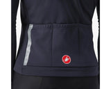 Castelli Entrata Thermal Jersey LS Black pocket