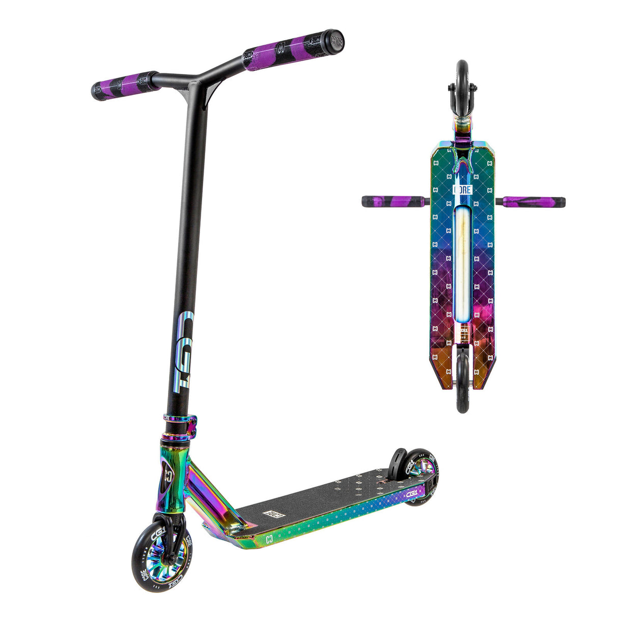 Core CG1 Complete Stunt Scooter neo chrome