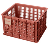 Basil Bicycle Crate MIK Med 27L Rear Basket Terra Red