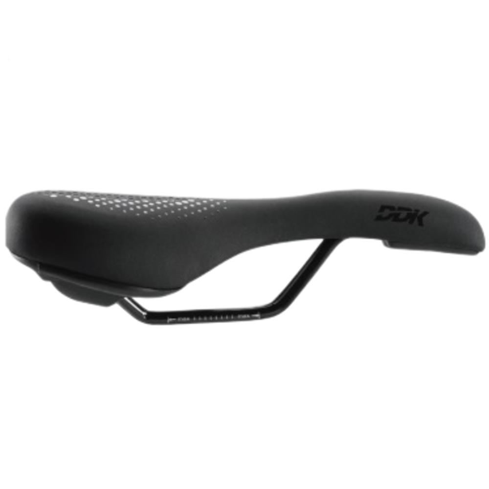 DDK Comfort Hybrid Cutout Saddle with Memory Foam 260x187mm