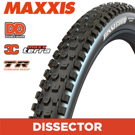 Tyre 29 x 2.40 Maxxis Dissector G2 Folding TR
