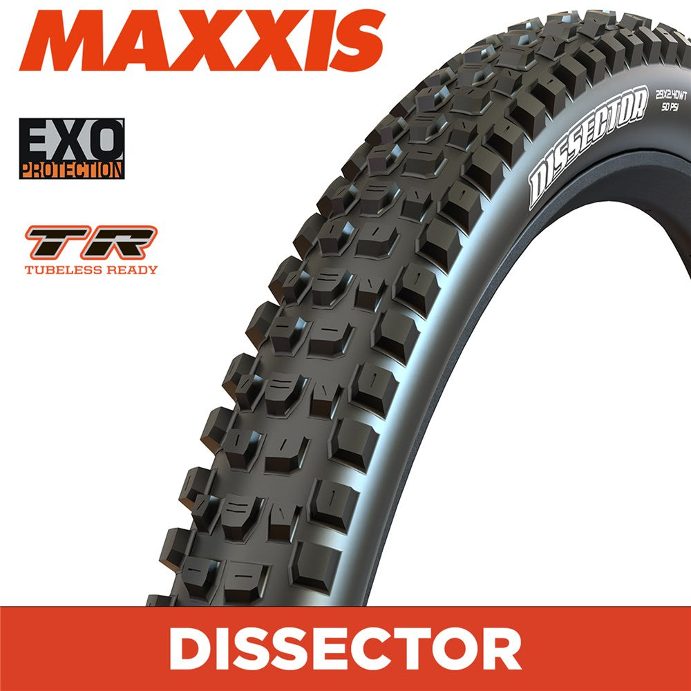 Tyre 29 x 2.40 Maxxis Dissector G2 Folding TR