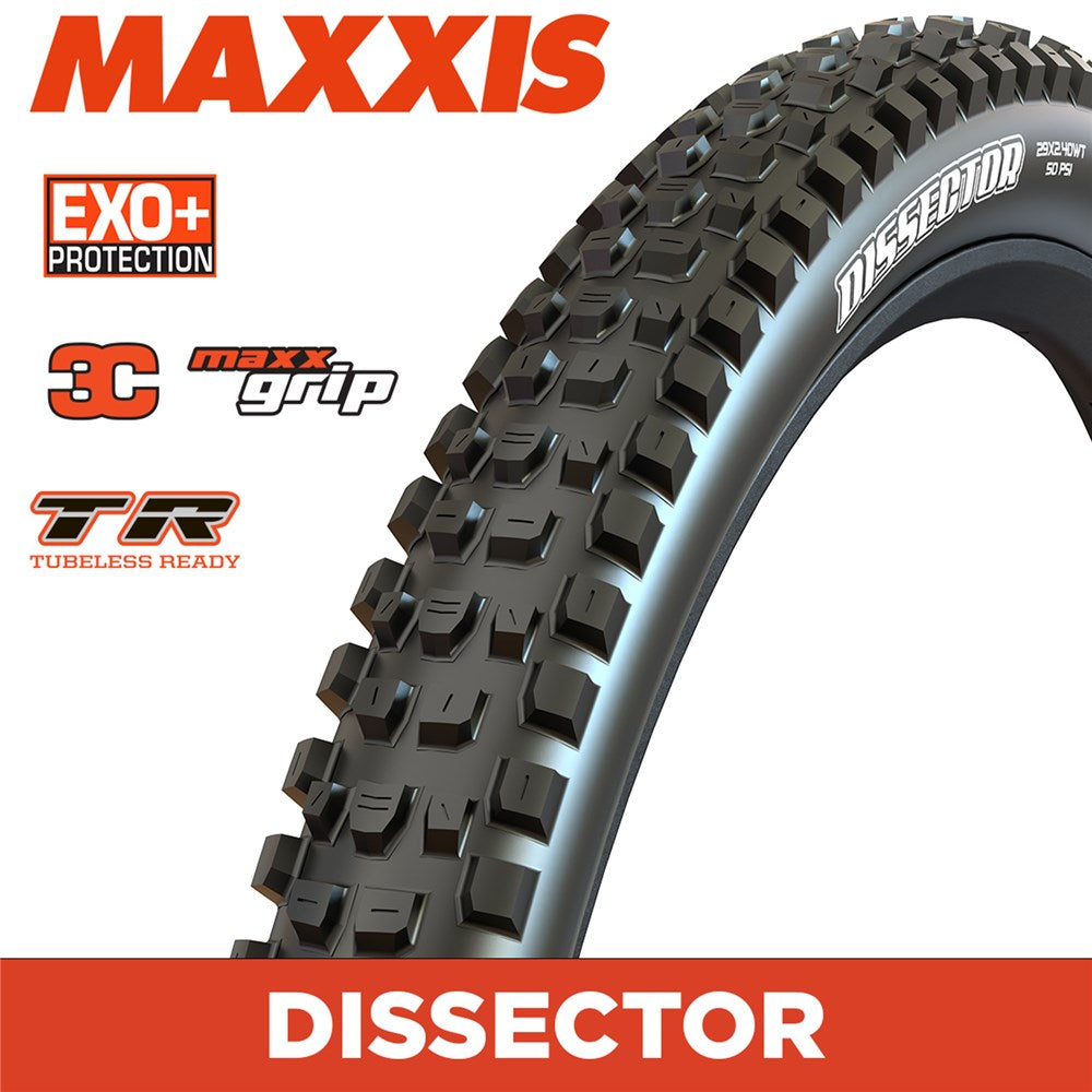 Tyre 29 x 2.40 Maxxis Dissector G2 Folding TR