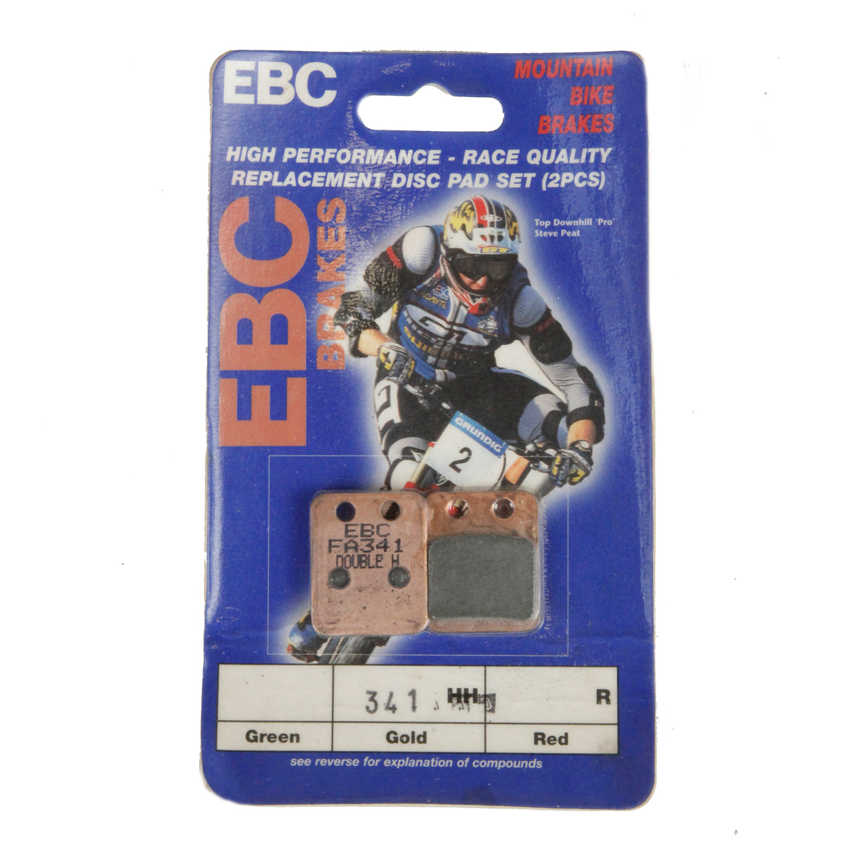 Disc Brake Pads EBC FA341HH Gold