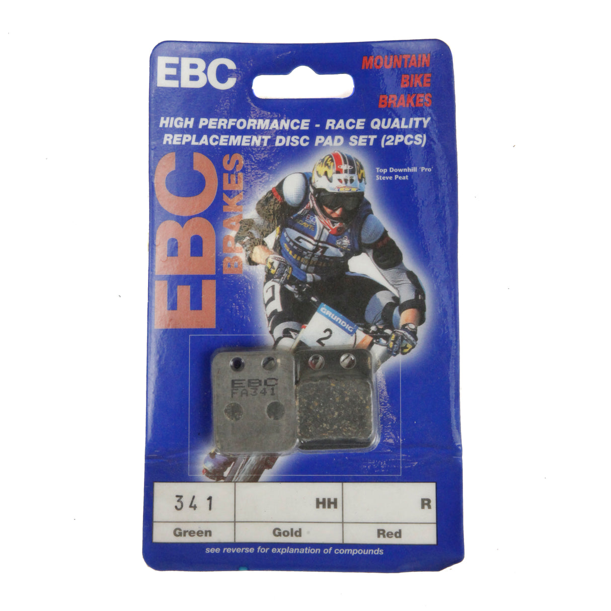 Disc Brake Pads EBC FA341 Green