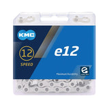 Chain 12 Speed KMC E-Bike E12 130L Silver