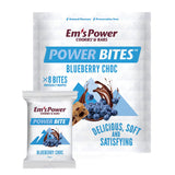 Em's Power Bites Blueberry Chocolate 8pc