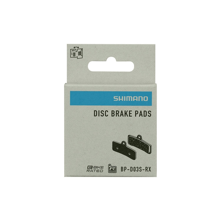 Disc Brake Pads Shimano D03S-RX Resin W/O Fin