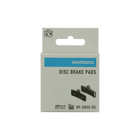 Disc Brake Pads Shimano D03S-RX Resin W/O Fin
