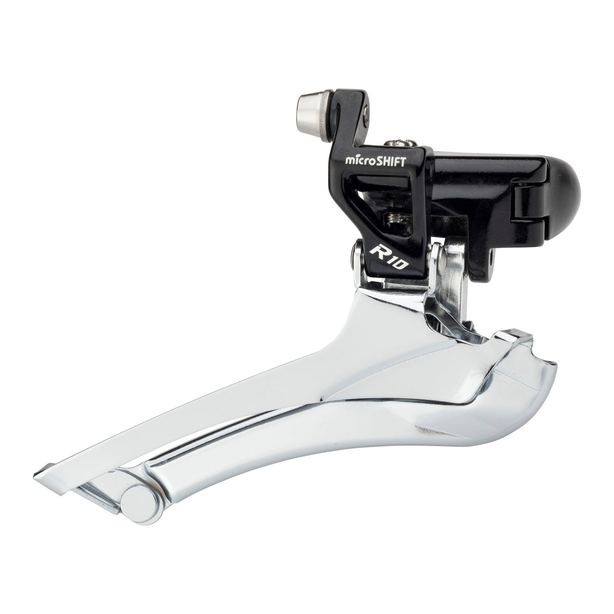 Front Derailleur Microshift R10 FD-R712 2x10 50-56T Braze-on Mount Black