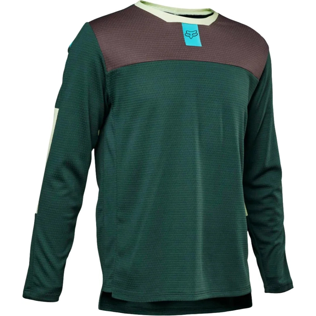 Fox Youth Defend Long Sleeve Jersey (2022)