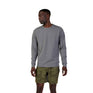 Fox Mens Rise Crew Sweatshirt (2023) in Pewter Grey