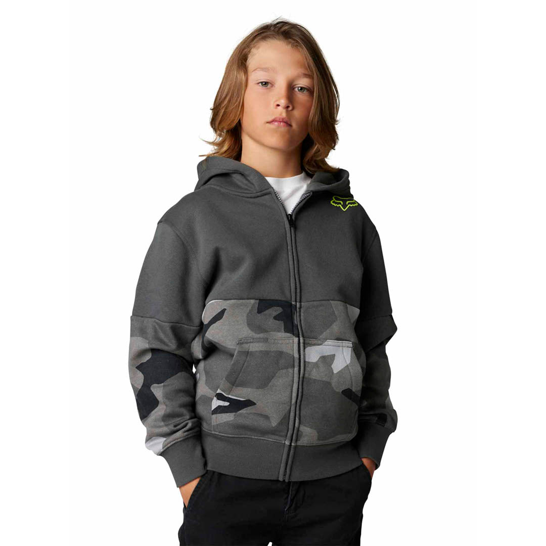 Fox Youth Lindon Zip Fleece Hoodie